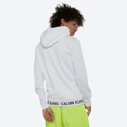 Calvin Klein pánská bílá mikina Logo Waistband  - XL (112)