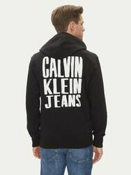 Calvin Klein pánská černá mikina Painted - S (BEH)