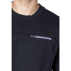 Calvin Klein pánská černá mikina s kapsou - XL (BAE)