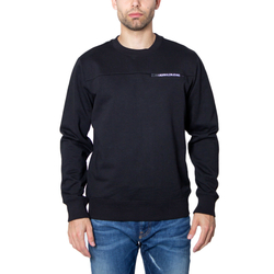 Calvin Klein pánská černá mikina s kapsou - XL (BAE)