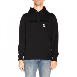 Calvin Klein pánská černá mikina s kapucí - XXL (099)