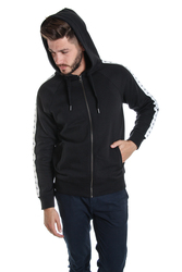 Calvin Klein pánská černá mikina Tape - S (099)