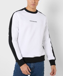 Calvin Klein pánská černo bílá mikina Logo