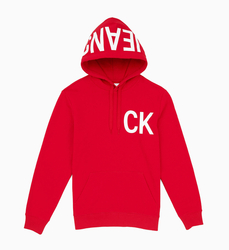 Calvin Klein pánská červená mikina Statement - XXL (688)