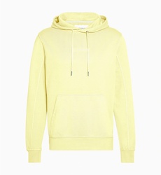 Calvin Klein pánská žlutá mikina Hoodie s kapucí - S (ZHH)