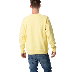 Calvin Klein pánská žlutá mikina Monogram - XL (ZHH)