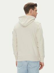 Calvin Klein pánská béžová mikina - M (PDV)