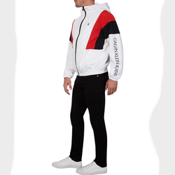Calvin Klein pánská bílá bunda - M (YAF)
