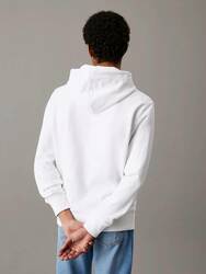 Calvin Klein pánská bílá mikina Woven - S (YAF)