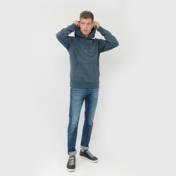 Calvin Klein pánská petrolejová mikina Hoodie s kapucí - M (CH0)