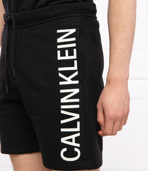 Calvin Klein pánské černé teplákové šortky - XL (BAE)