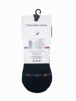 Calvin Klein pánské černé ponožky - ONESIZE (001)
