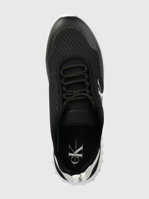 Calvin Klein pánské černé tenisky SPORTY RUNNER EVA SLIPON MESH - 43 (BDS)