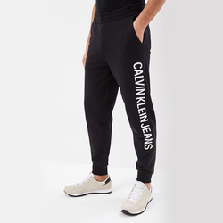Calvin Klein pánské černé teplákové kalhoty Logo