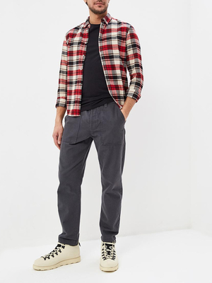 Calvin Klein pánské černé tričko Embro - L (099)