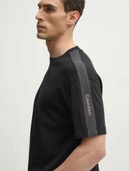 Calvin Klein pánské černé tričko - S (BEH)