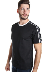 Calvin Klein pánské černé tričko Tape - XXL (BAE)