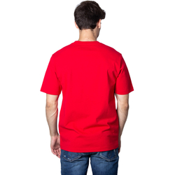 Calvin Klein pánské červené tričko Icon - L (688)