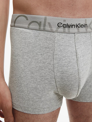 Calvin Klein pánské šedé boxerky - L (P7A)