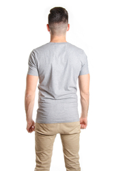Calvin Klein pánské šedé tričko Embro - XXL (039)
