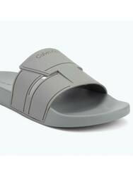 Calvin Klein pánské šedé pantofle - 41 (PDQ)