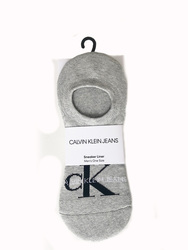 Calvin Klein pánské šedé ponožky - ONESIZE (LIGHTGR)