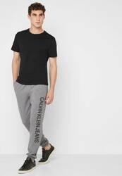 Calvin Klein pánské šedé tepláky institutional