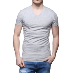 Calvin Klein pánské šedé tričko  - L (038)