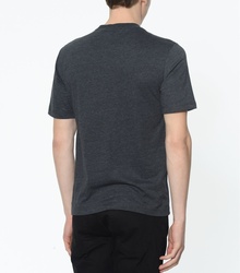 Calvin Klein pánské antracitové tričko Core - S (099)