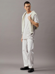 Calvin Klein pánské šedé tričko - S (PC8)