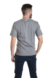 Calvin Klein pánské šedé tričko Embro - XL (039)