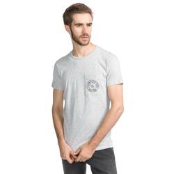 Calvin Klein pánské šedé tričko Typair - XXL (038)