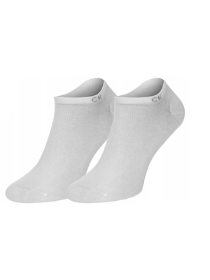 Calvin Klein pánské bílé ponožky 2 pack - 39/42 (2)