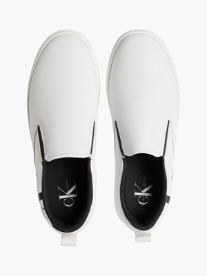 Calvin Klein pánské bílé slip on - 41 (YAF)