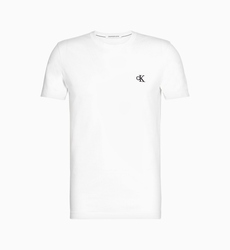 Calvin Klein pánské bílé tričko - M (YAF)