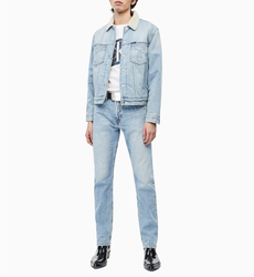 Calvin Klein pánské bílé tričko Icon - XL (112)