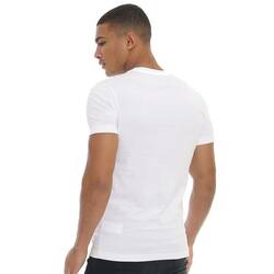 Calvin Klein pánské bílé tričko Monogram - XL (112)