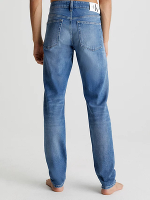 Calvin Klein pánské modré džíny SLIM TAPER - 33/32 (1A4)