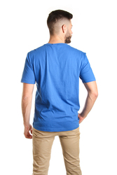 Calvin Klein pánské modré tričko Box - XL (499)