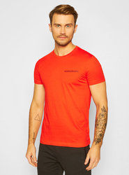 Calvin Klein pánské oranžové tričko - S (XAQ)
