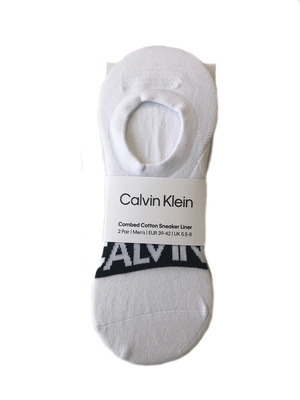 Calvin Klein pánské ponožky 2pack - 43 (001)