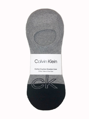 Calvin Klein pánské ponožky 3 pack - ONESIZE (003)