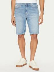 Calvin Klein pánské světle modré džínové šortky - 30/NI (1A4)