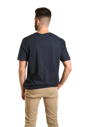 Calvin Klein pánské tmavě modré tričko Box - XL (904)