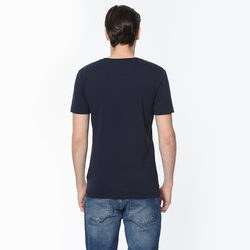 Calvin Klein pánské tmavě modré tričko Column - L (402)