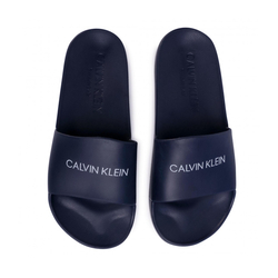 Calvin Klein pánské modré pantofle - 40 (CBK)