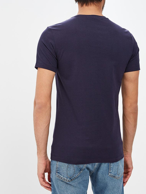 Calvin Klein pánské tmavě modré tričko Embro - XL (402)