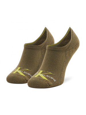 Calvin Klein pánské zelené ponožky - ONESIZE (OLI)