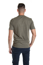 Calvin Klein pánské zelené tričko Embro ve vel. XS - XS (371)