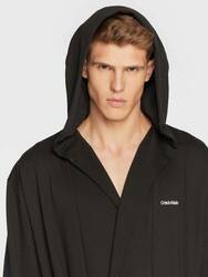 Calvin Klein pánský černý župan Robe - L-XL (UB1)